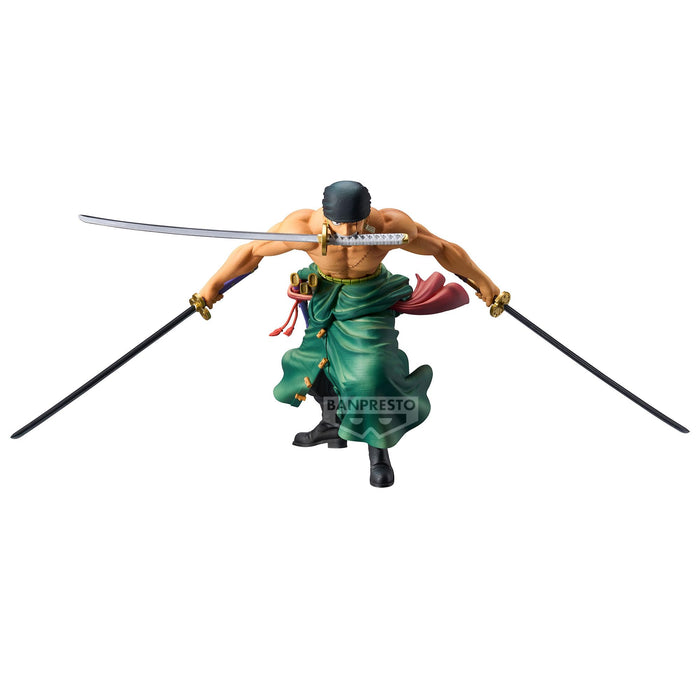Banpresto Roronoa Zoro One Piece Action Figure 23cm Grandist Special Edition