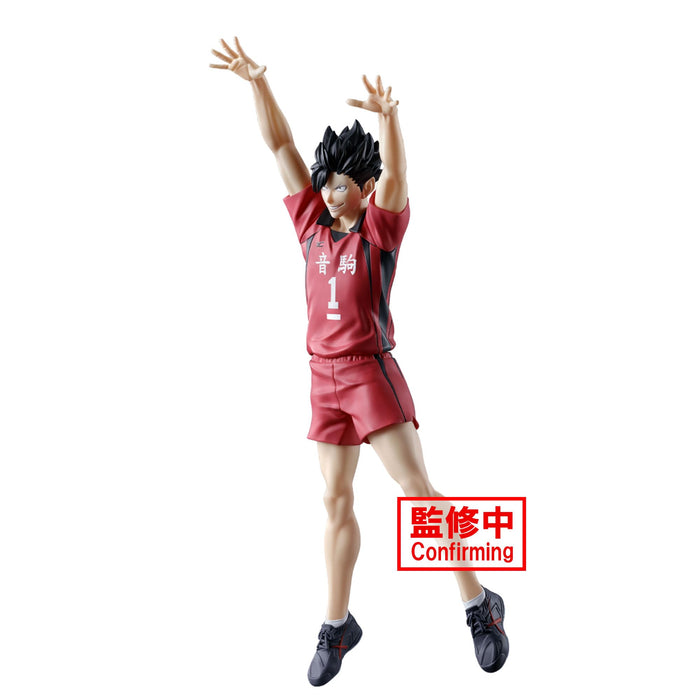 Banpresto Tetsuro Kuroo Statue Haikyu 20cm Anime Figur Blocked Edition