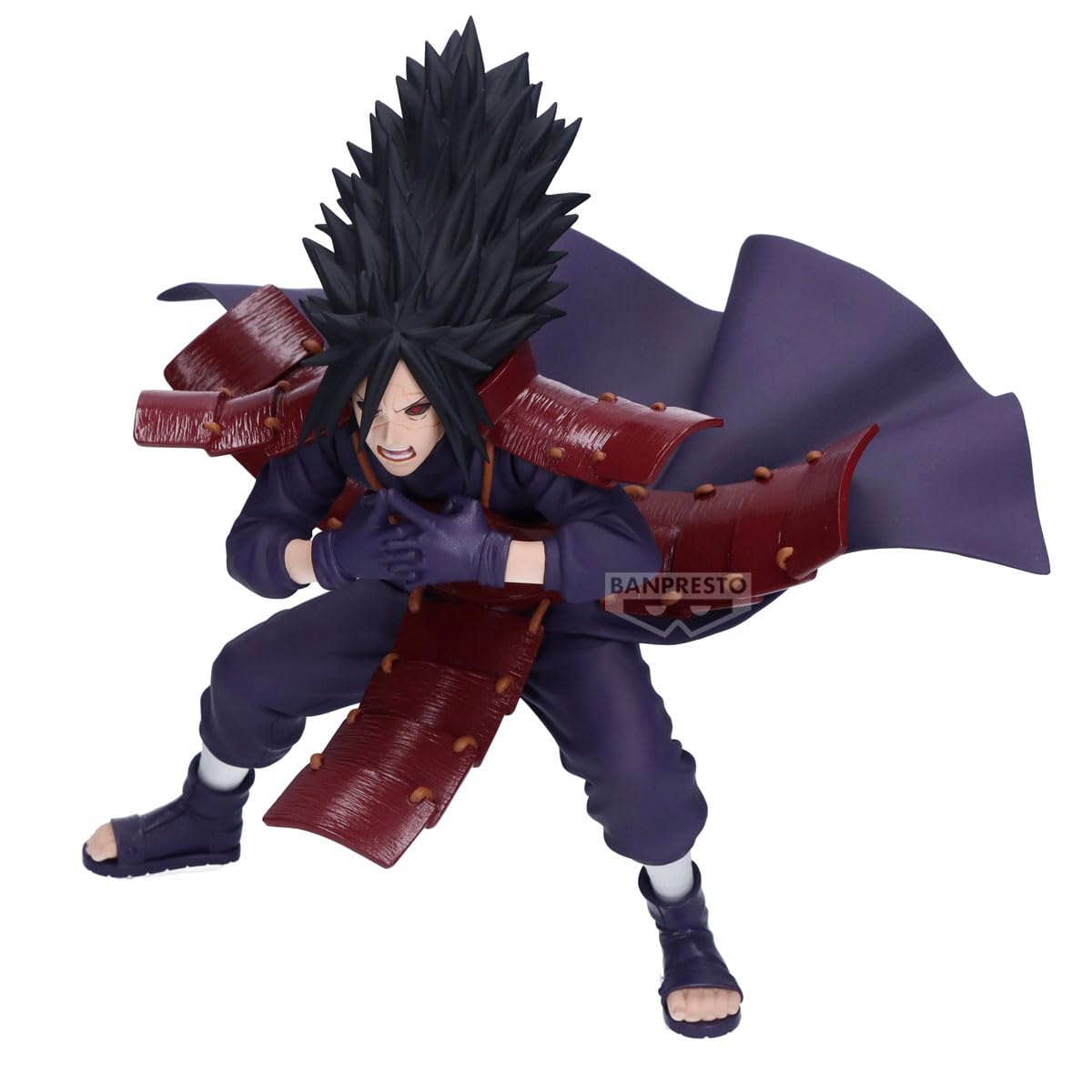 Banpresto Uchiha Madara Vibration Stars 13cm Naruto Figure Multicolor