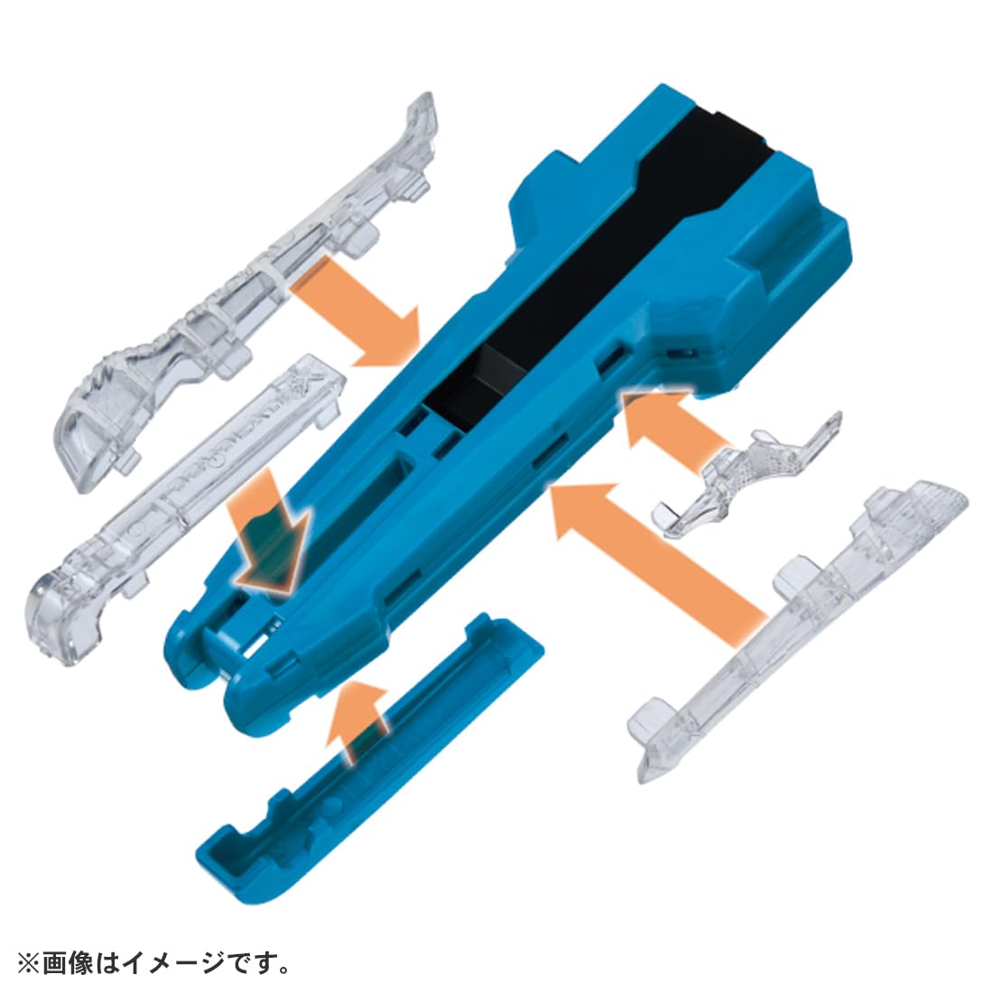 Takara Tomy Beyblade X Bx-42 Rubber Custom Grip Blue Version- Japan Figure Store - #1 Bring To You The Best Japanese Goods