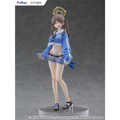 Figurine de collection Furyu Blue Archive Moe Swimsuit à l'échelle 1/7