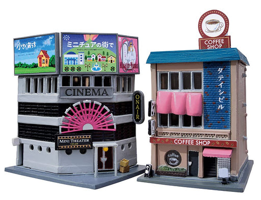 Tomytec Building Collection Kenkore 169 Mini Theater Coffee Shop Diorama Supplies- Japan Figure Store - #1 Bring To You The Best Japanese Goods