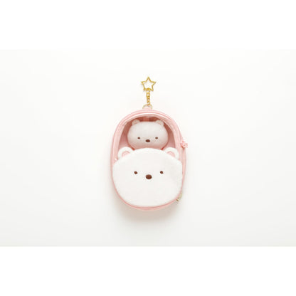 San-X Sumikko Gurashi Polar Bear Plush Pouch Ca44201- Japan Figure Store - #1 Bring To You The Best Japanese Goods