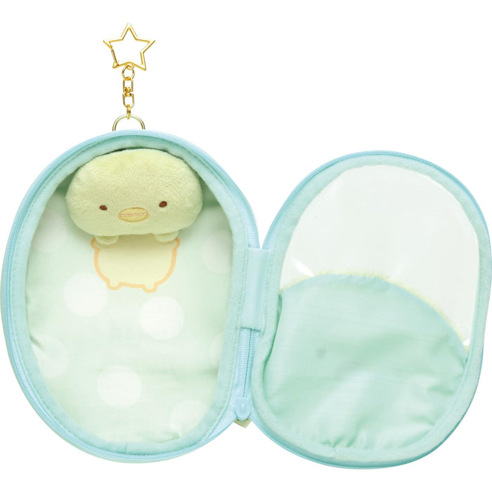 San-X Sumikko Gurashi Plush Pouch Penguin? Adorable Soft Toy Ca44202- Japan Figure Store - #1 Bring To You The Best Japanese Goods