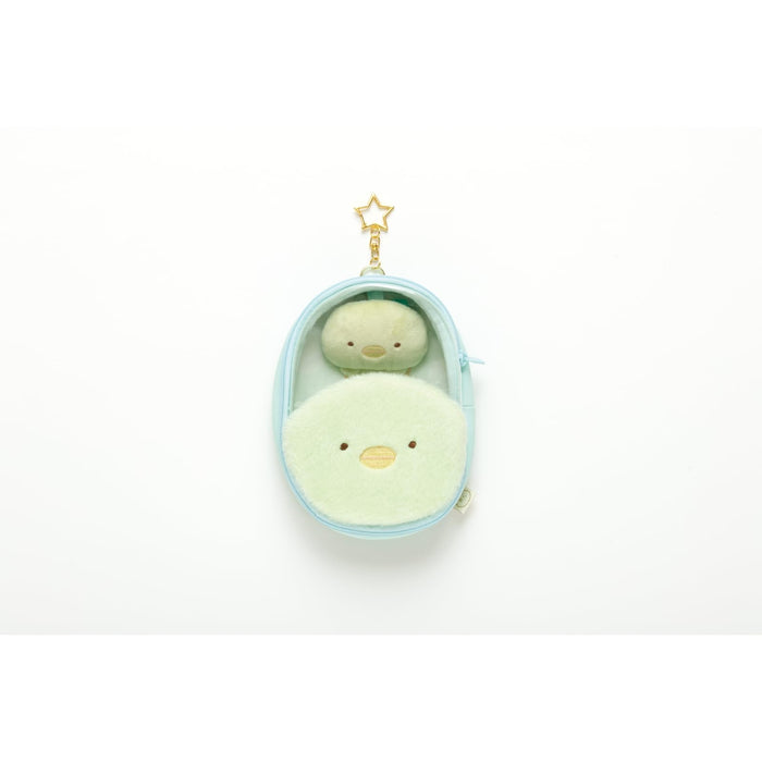 San-X Sumikko Gurashi Plush Pouch Penguin? Adorable Soft Toy Ca44202- Japan Figure Store - #1 Bring To You The Best Japanese Goods