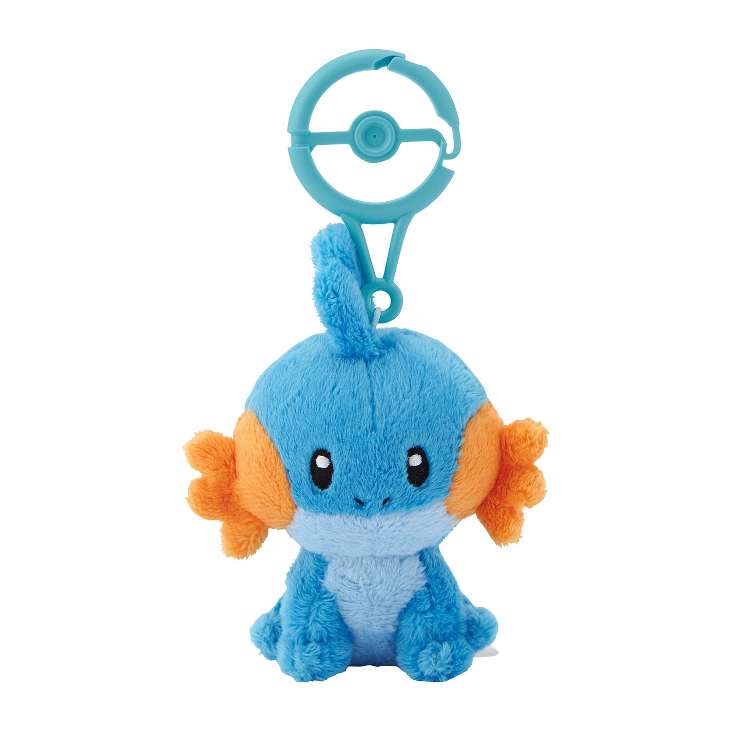 Pokemon Center Mudkip Mascot with Carabiner Attachment for Easy Portability- Japan Figure Store - #1 Bring To You The Best Japanese Goods