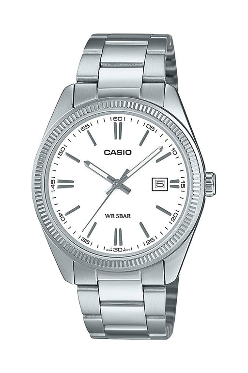 Casio Men's White Wristwatch MTP-1302D-7A1JF - Genuine Collection