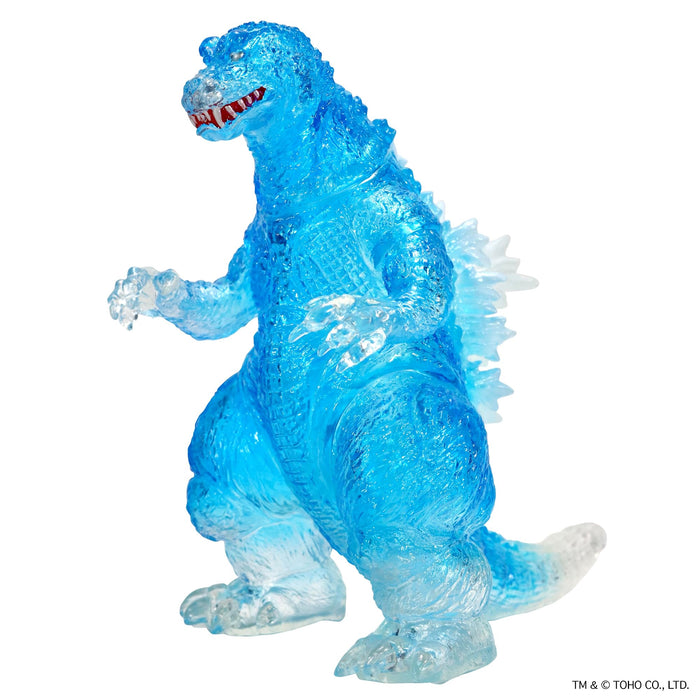 Ccp Middle Size Godzilla EX 3rd Edition 2001 Clear Blue PVC Figure