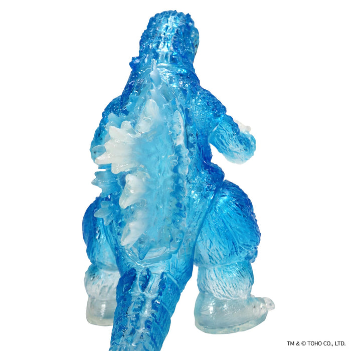 Ccp Middle Size Godzilla EX 3rd Edition 2001 Clear Blue PVC Figure