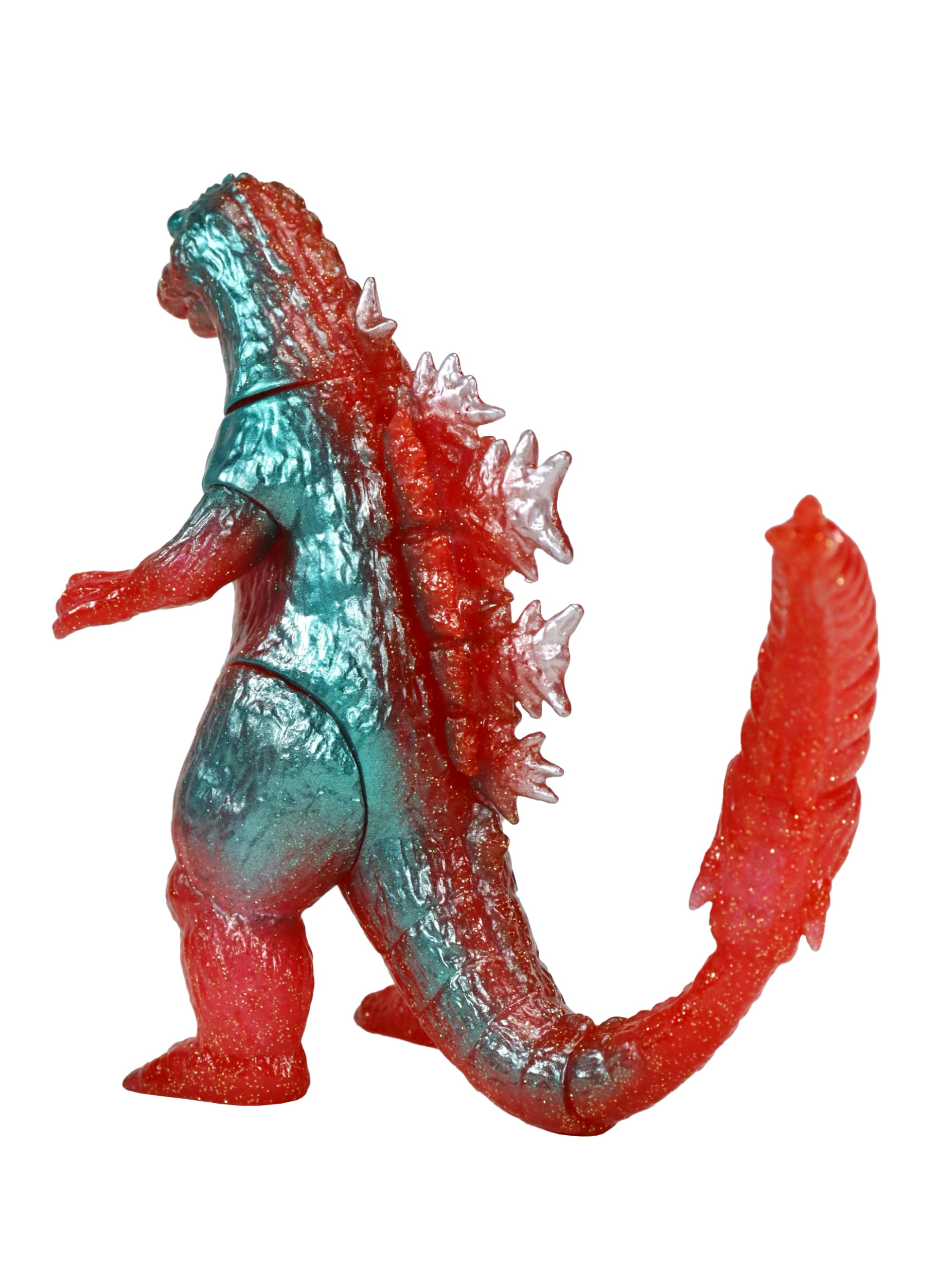 Ccp Middle Size Vol. 12 Godzilla 1964 Retro Red Green Lame Version- Japan Figure Store - #1 Bring To You The Best Japanese Goods