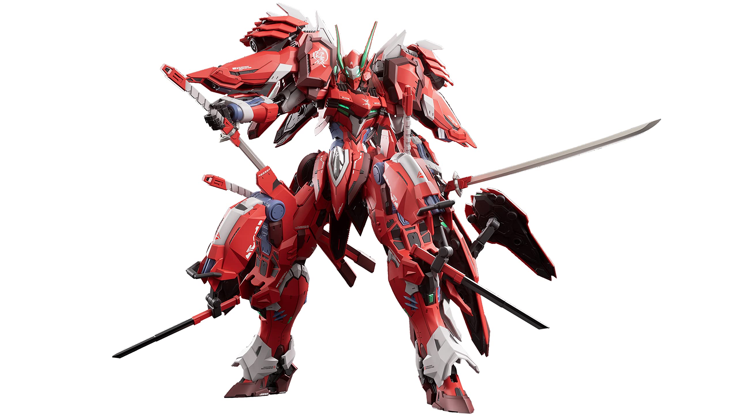 Zen Of Collectible 1/100 Kainar Asy-Tac Fronteer Full Armor Dussack Red Night- Japan Figure Store - #1 Bring To You The Best Japanese Goods