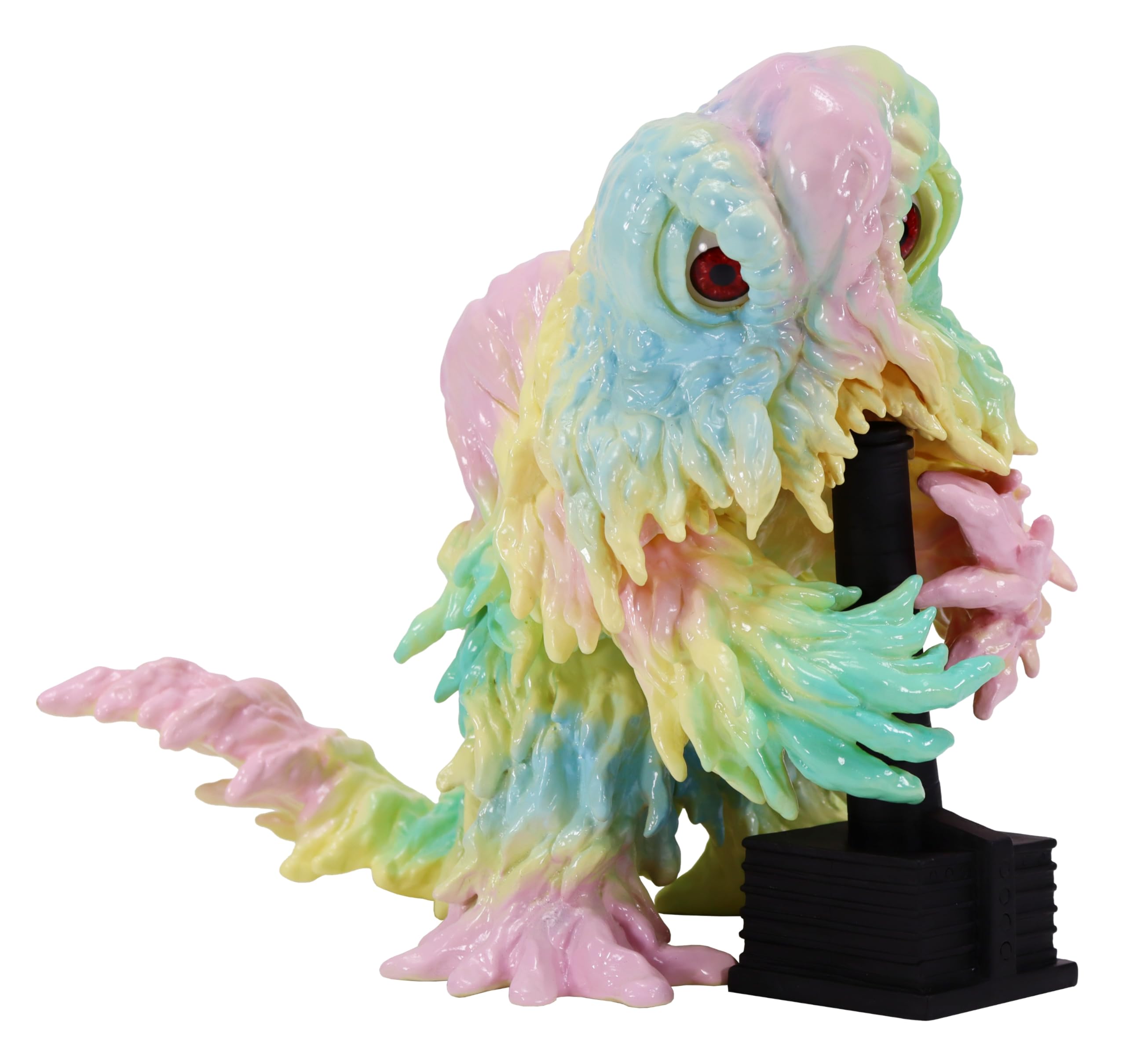 Ccp Amc Chimney Hedorah Pastel Ver 195mm Pre-Painted Vinyl Figure