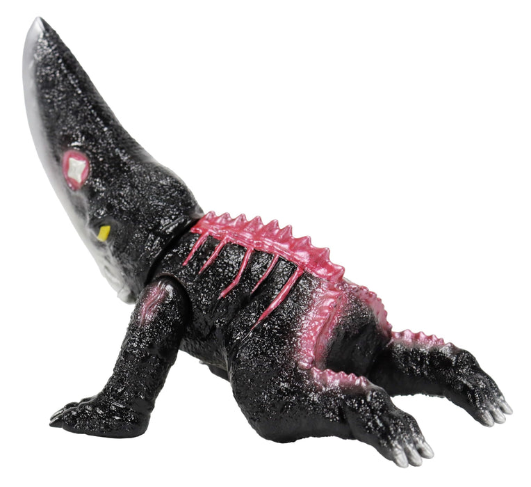 Figurine en vinyle rétro noire 100 mm de la série Gamera de CCP Medium, 4e édition.