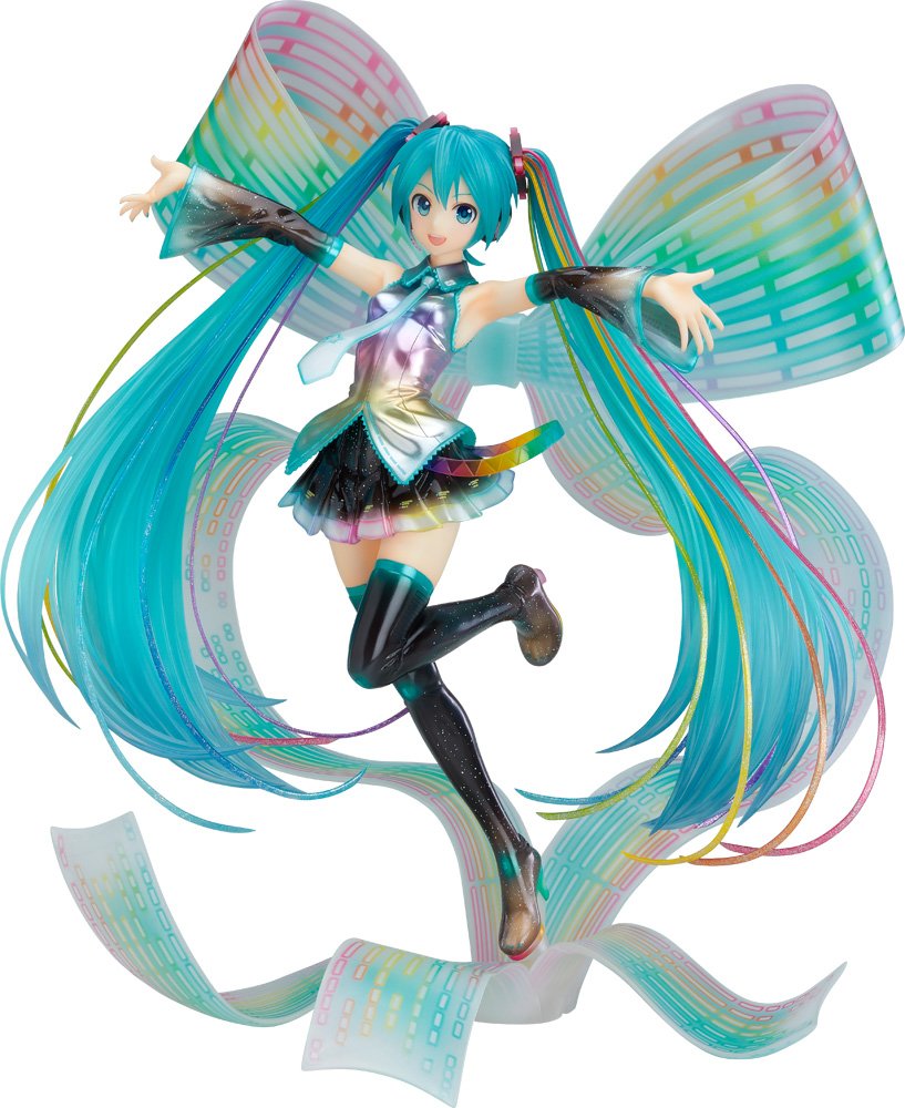 Good Smile Company 1/7 Scale Hatsune Miku 10th Anniversary Figure with Book