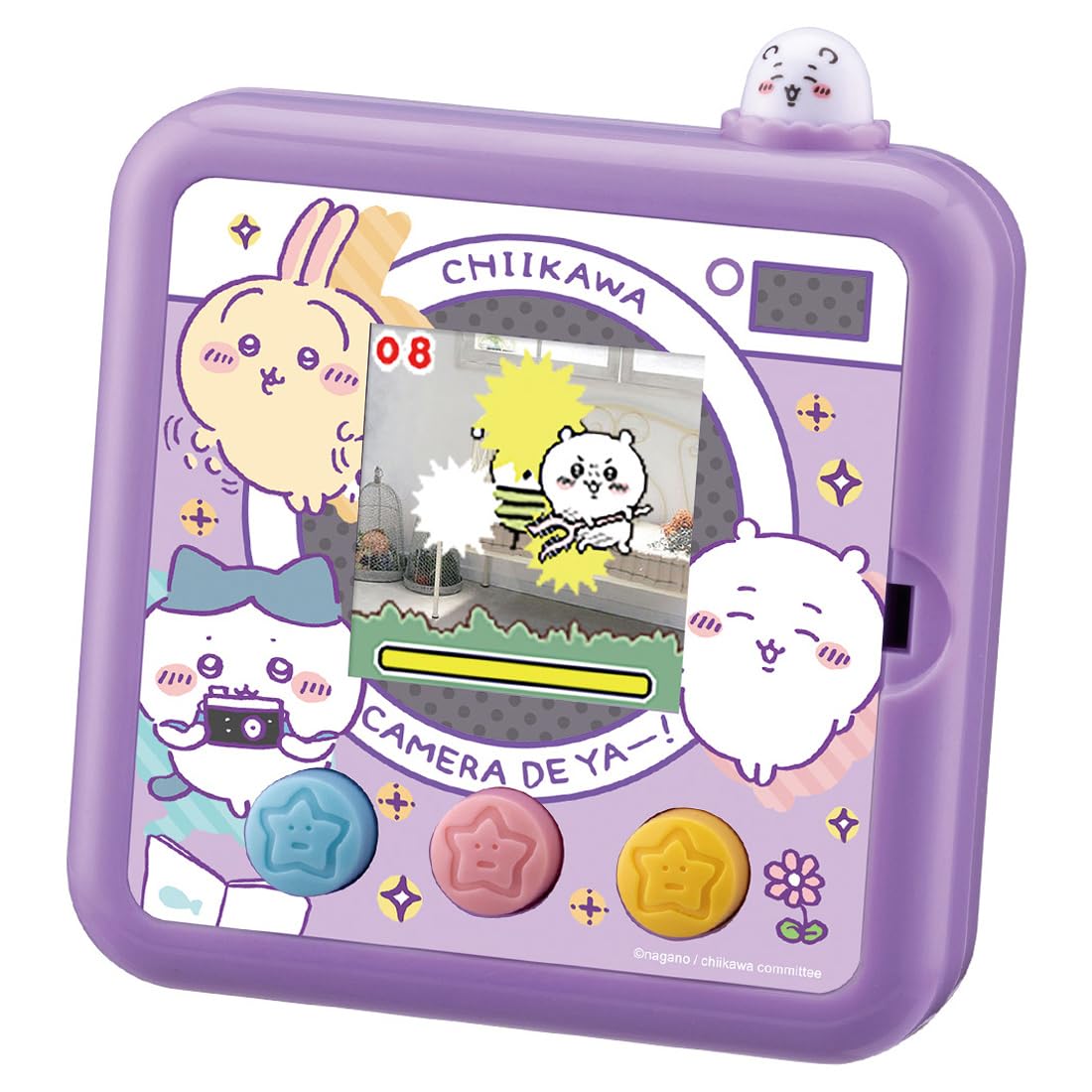 Takara Tomy Chiikawa Camera Yay Purple - Fun Kids Toy Camera- Japan Figure Store - #1 Bring To You The Best Japanese Goods