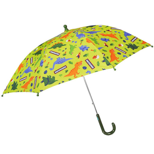 Skater Dinosaur Boys Umbrella 45cm UV Protection Ages 5-6 Hand-Opening 8-Rib Rain/Shine Safe- Japan Figure Store - #1 Bring To You The Best Japanese Goods