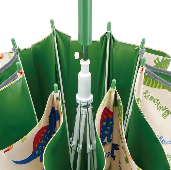 Skater Dinosaur Boys Umbrella 55cm 8-Rib UV Protection One-Touch Jump for Ages 9-10- Japan Figure Store - #1 Bring To You The Best Japanese Goods