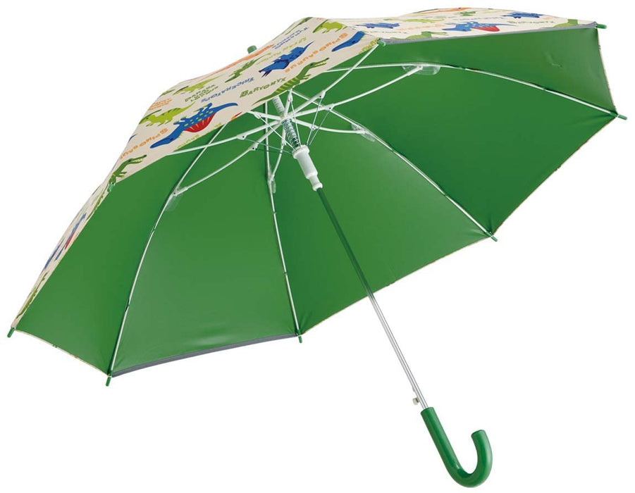 Skater Dinosaur Boys Umbrella 55cm 8-Rib UV Protection One-Touch Jump for Ages 9-10- Japan Figure Store - #1 Bring To You The Best Japanese Goods