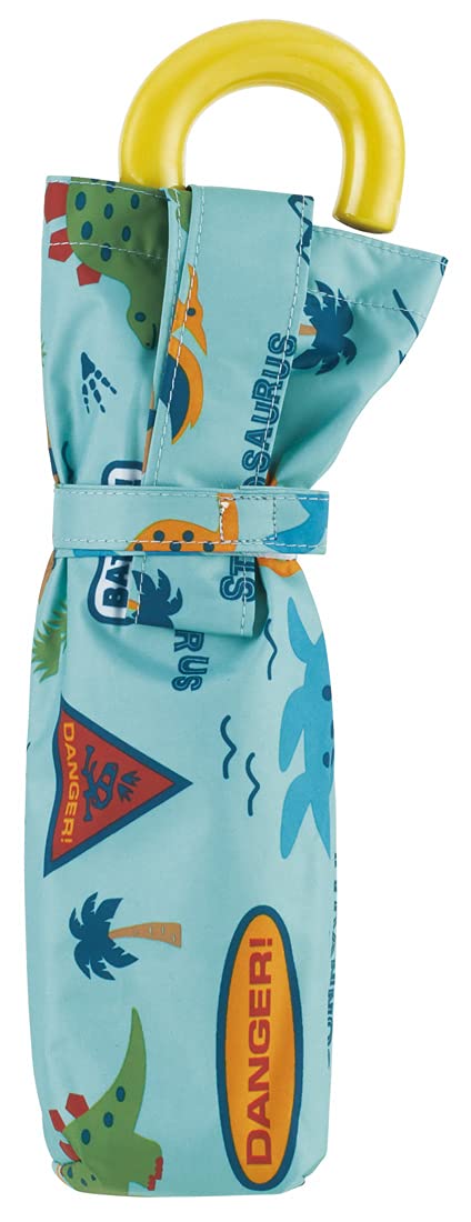 Skater Dinosaur Folding Parasol for Boys Aged 7-8 UV Protection Safe Hand-Open Rain or Sun- Japan Figure Store - #1 Bring To You The Best Japanese Goods