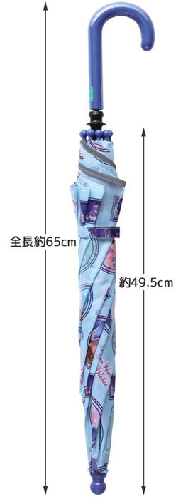 Skater Disney Frozen Children's Umbrella 45cm Transparent Window Safe Hand Operation UB45-A - Suitable for Ages 5-6- Japan Figure Store - #1 Bring To You The Best Japanese Goods