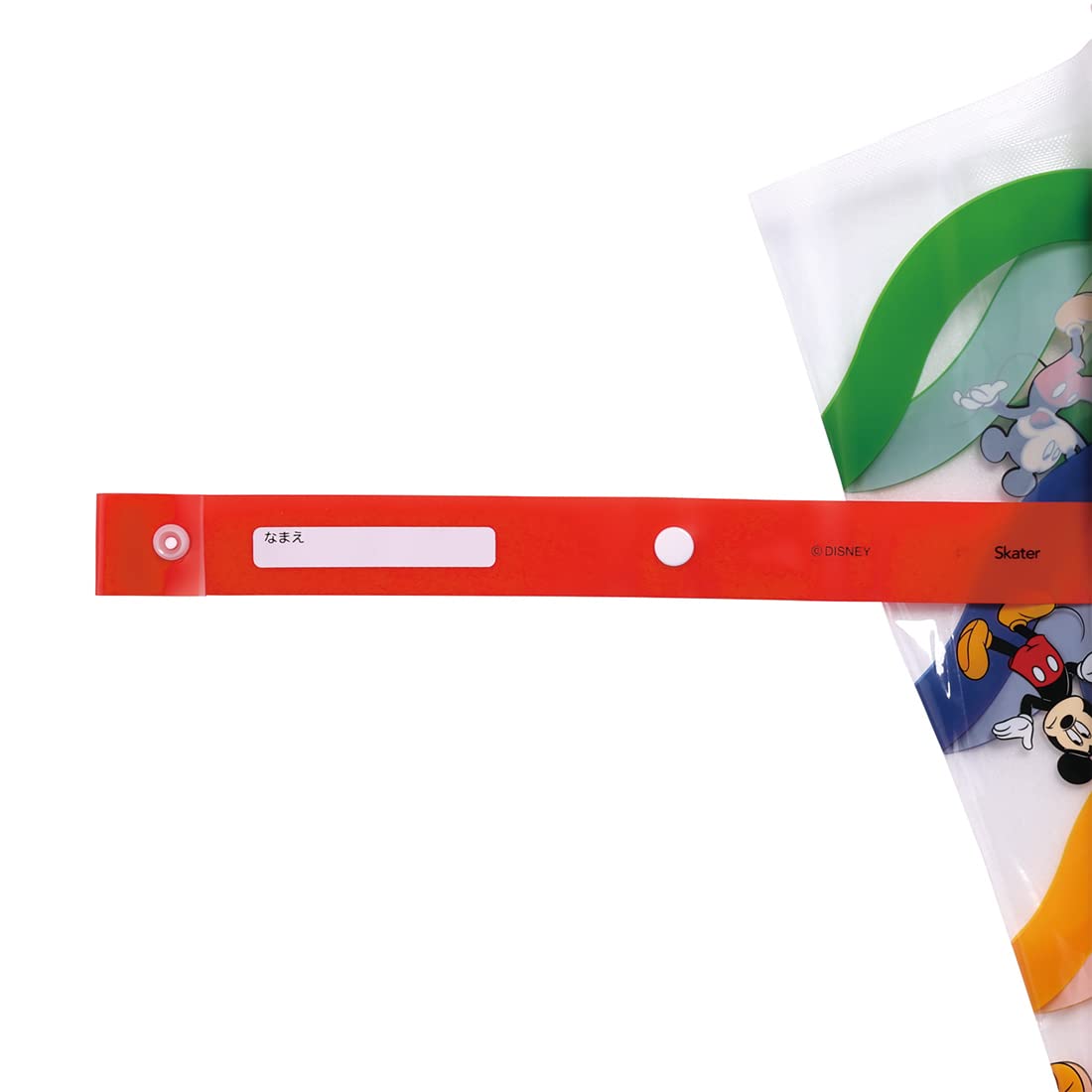 Skater Disney Mickey Mouse Kids Vinyl Umbrella 45cm Finger-Safe for Ages 5-6 UBV45-A- Japan Figure Store - #1 Bring To You The Best Japanese Goods