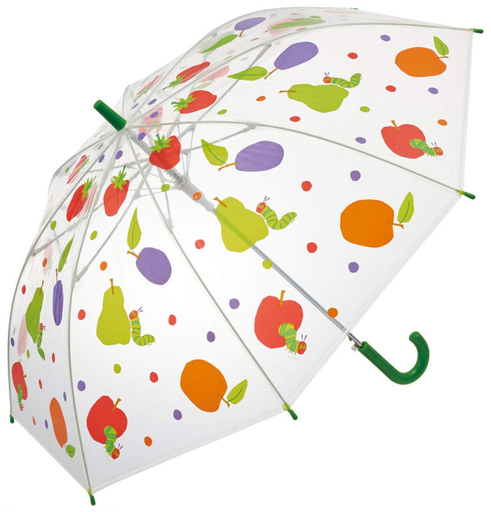 Skater One-Touch Jump Umbrella - 55cm Very Hungry Caterpillar for Ages 9-10 Elementary Students- Japan Figure Store - #1 Bring To You The Best Japanese Goods