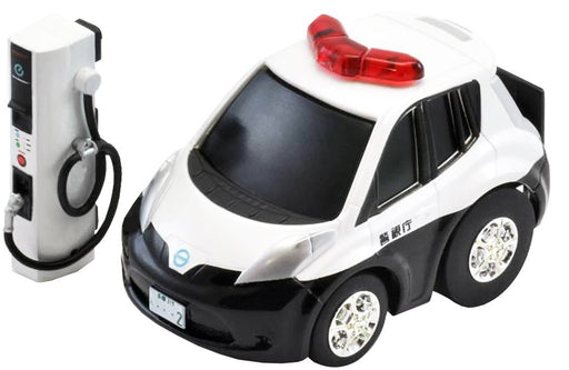 Tomytec Choro Q Zero Z-09D Nissan Leaf Police Car Model Finished Product- Japan Figure Store - #1 Bring To You The Best Japanese Goods