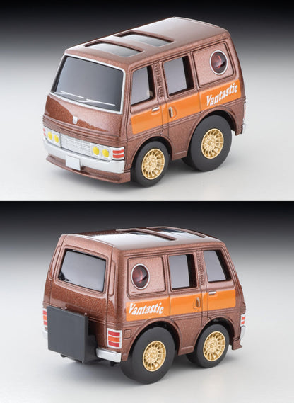 Tomytec Choro Qqs-12A Nissan Caravan 1st Gen Custom Brown Finished Product- Japan Figure Store - #1 Bring To You The Best Japanese Goods