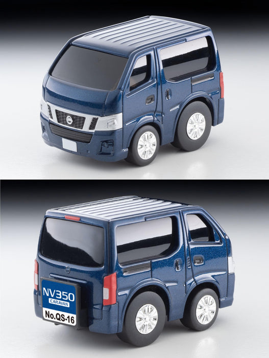 Tomytec Choro Qs-16A Nissan Nv350 Caravan Navy Blue Finished Model- Japan Figure Store - #1 Bring To You The Best Japanese Goods
