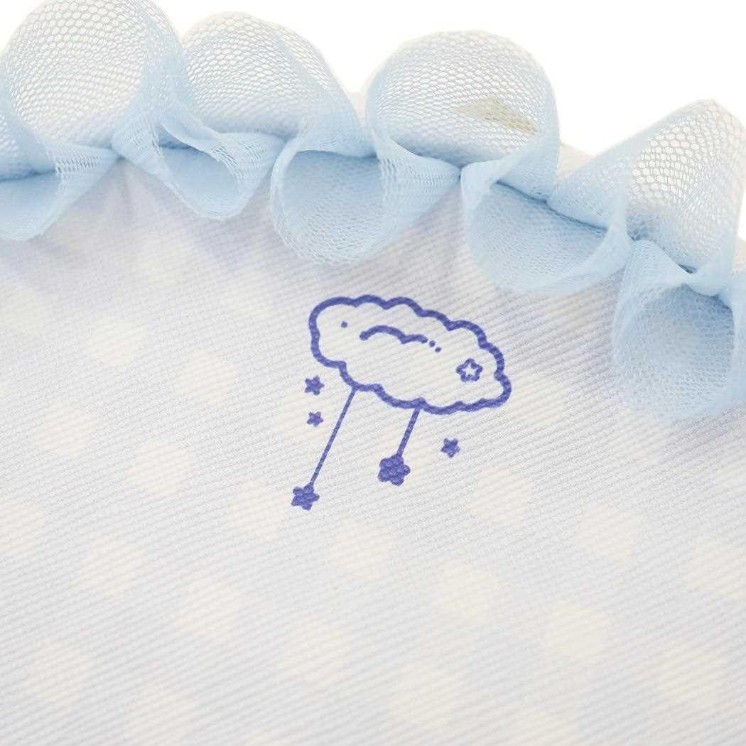 Watanabe Cinnamoroll Kogimyun Dolly Mix Frill Round Pouch Blue