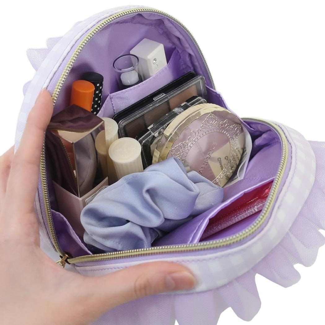 Watanabe Cinnamoroll Kogimyun Dolly Mix Frill Round Purple Pouch