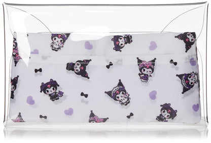 Sanrio Kuromi Flyer Series Clear Multi-Case with Pouch- Japan Figure Store - #1 Bring To You The Best Japanese Goods