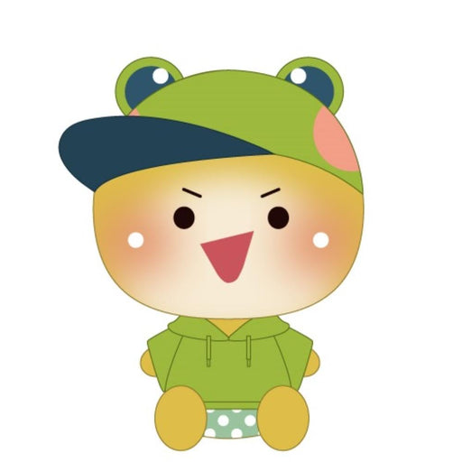 Bandai Namco Peach Chibi Plush Siva - Colorful Collectible Toy- Japan Figure Store - #1 Bring To You The Best Japanese Goods