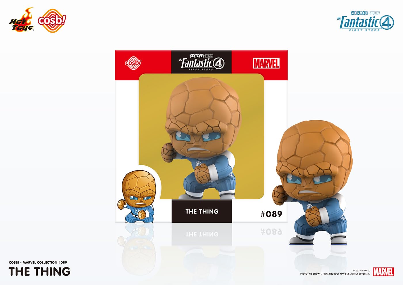 Hot Toys Marvel Fantastic Four The Thing 089 Non-Scale Figure Collectible