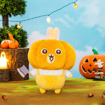 Parade Cute Rabbit & Flying Squirrel Plush Toys with Pumpkin Costume
