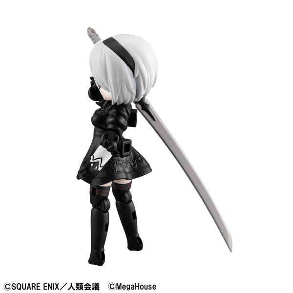 Megahouse Desktop Army Nier Automata 2B Movable Figure Ver1.1A Collectible