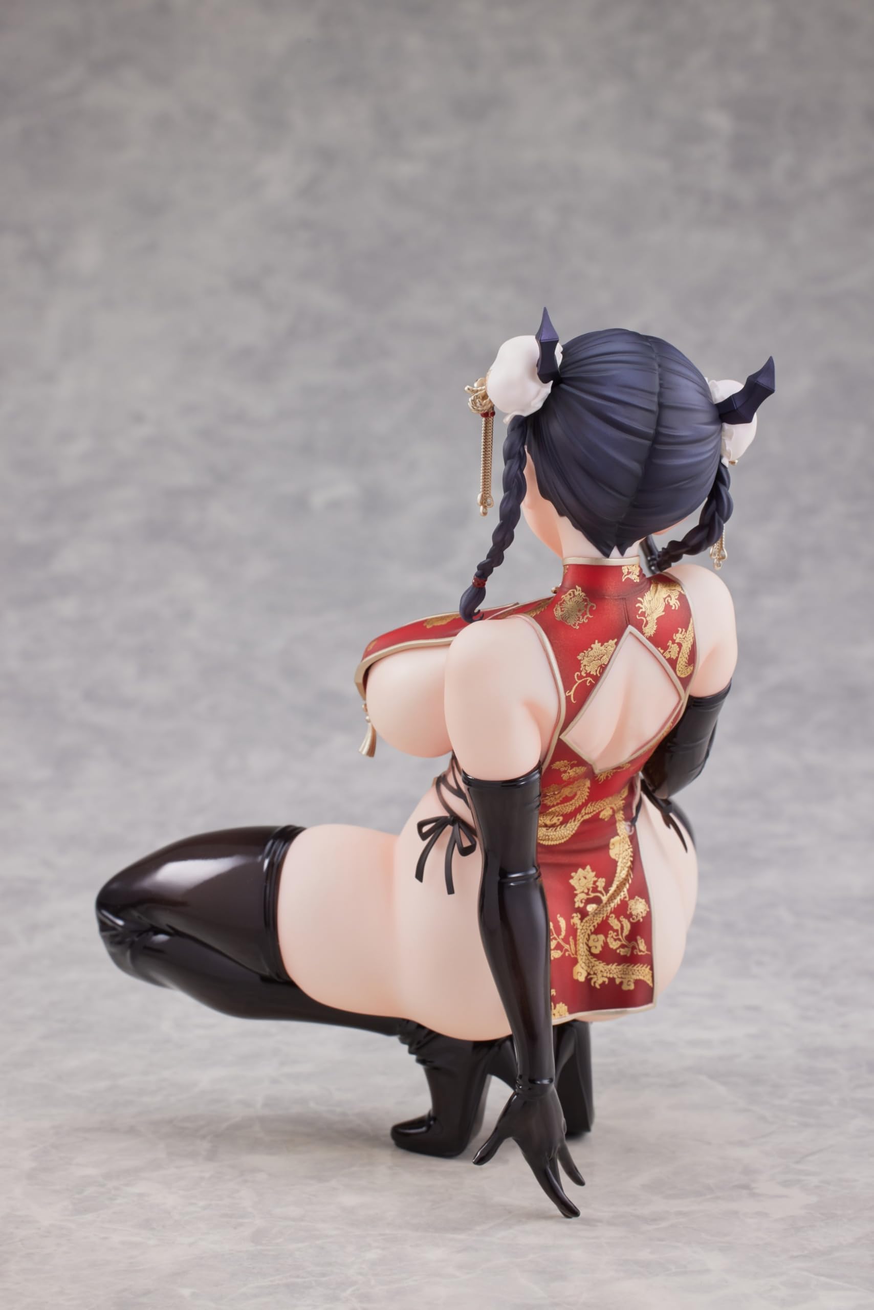 Figurine complète en PVC et ABS à l'échelle 1/6, robe de dragon chinoise, Digigirl.