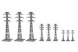 Tomytec Diorama Accessories 143 Steel Tower Distant View Materials- Japan Figure Store - #1 Bring To You The Best Japanese Goods