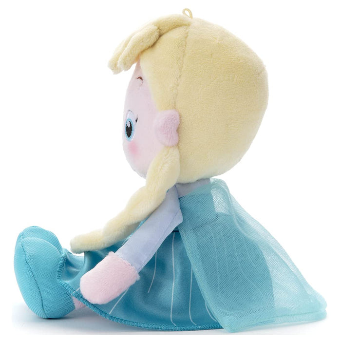 Takaratomy Arts Disney Elsa Washable Plush Bean 18cm Collectible Toy