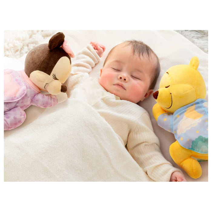 Takara Tomy Disney Sleep Together Melody Winnie The Pooh Plush Toy- Japan Figure Store - #1 Bring To You The Best Japanese Goods