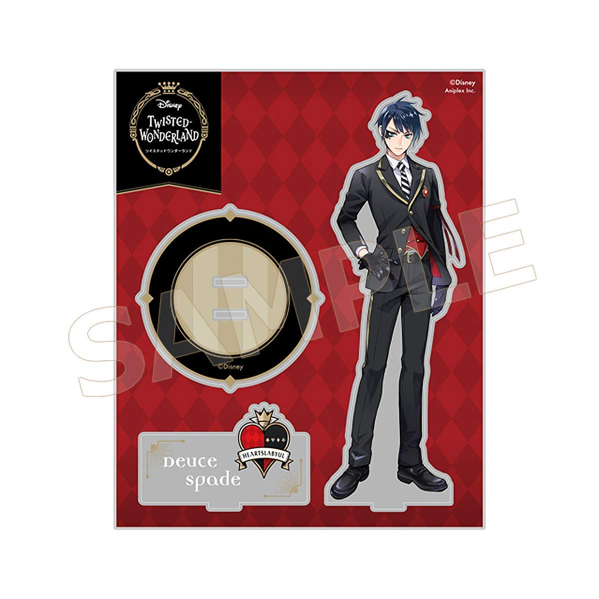 Aniplex Disney Twisted Wonderland Deuce Spade Uniform Acrylic Stand Figure