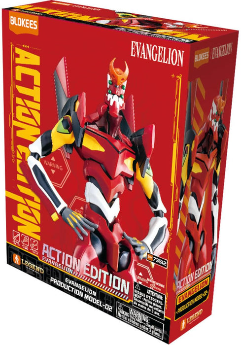 Doyusha Blokees Evangelion Unit-02 Action Figure 170mm Snap-On Model