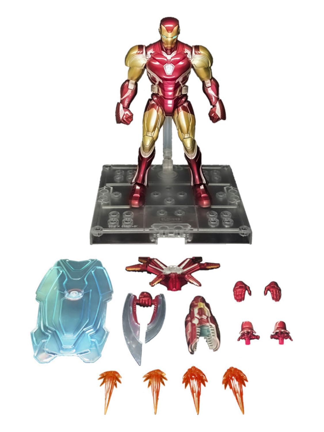 Doyusha Marvel Infinity Iron Man Mark 85 Ex Model Kit - 135mm Tall