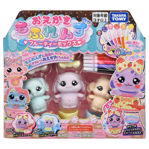Takara Tomy Drawing Moflens Fruity Box - Fun and Creative Art Set for Kids- Japan Figure Store - #1 Bring To You The Best Japanese Goods