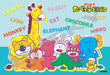 Ensky Dream Animals 300 Piece Jigsaw Puzzle 300-3010 Colorful Pop Design- Japan Figure Store - #1 Bring To You The Best Japanese Goods