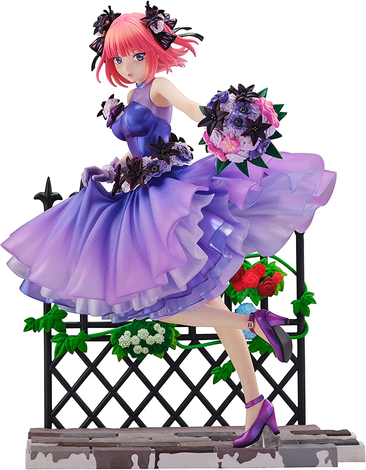 Estream Eiga Gotoubun No Hanayome Nakano Nino 1/7 Floral Dress Figure- Japan Figure Store - #1 Bring To You The Best Japanese Goods