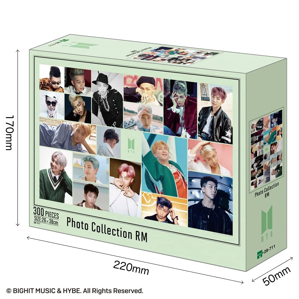 Epoch 300 Piece Jigsaw Puzzle BTS Photo RM 26x38cm with Glue and Spatula