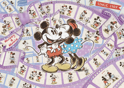 Epoch 500-Piece Disney Film Memories Jigsaw Puzzle 38x53cm with Glue