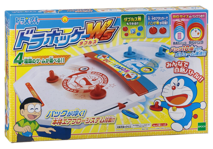 Epoch Doraemon Dora Hockey Ws St Mark Toy Game for Ages 4+ 1-4 Players