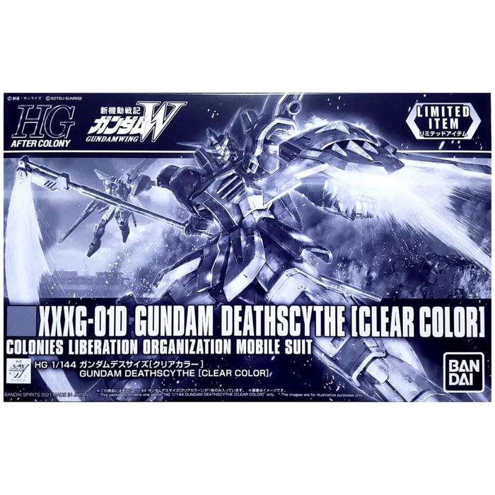Bandai Spirits Hg 1/144 Gundam Deathscythe Clear Color Event Exclusive Model